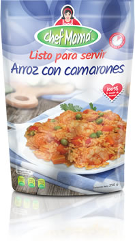 Arroz con camarones